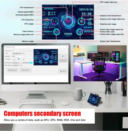 3.5-inch Computer Secondary Screen