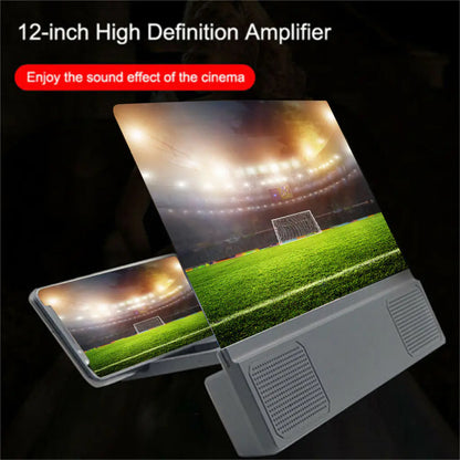L5 12-Inch HD Phone Screen Magnifier with Speaker Stand