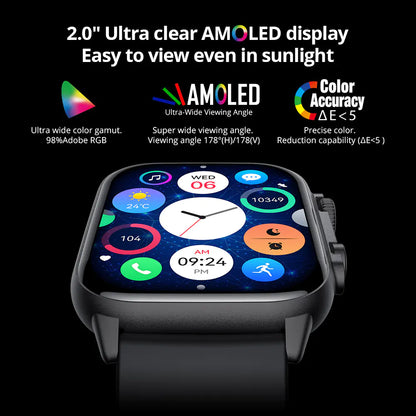 COLMI C81 Smart Watch with Heart Rate & Music Features