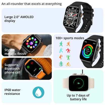 COLMI C81 Smart Watch with Heart Rate & Music Features